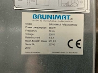 2019 brunimat premium 650 premium 650 melktap met muntautomaat - afbeelding 18 van  25