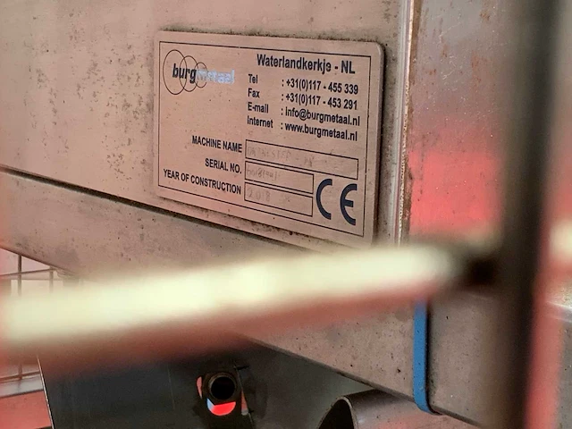 2019 burg metaal dsl-1 rvs bakjes vul- en dekselsluit verpakkingslijn - afbeelding 6 van  17
