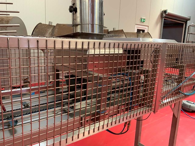 2019 burg metaal dsl-1 rvs bakjes vul- en dekselsluit verpakkingslijn - afbeelding 7 van  17