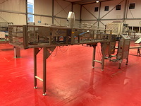 2019 burg metaal dsl-1 rvs bakjes vul- en dekselsluit verpakkingslijn