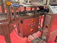 2019 burg metaal dsl-1 rvs bakjes vul- en dekselsluit verpakkingslijn - afbeelding 12 van  17