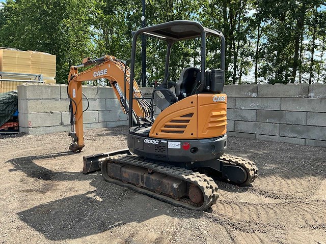 2019 case cx33c minigraafmachine - afbeelding 12 van  25