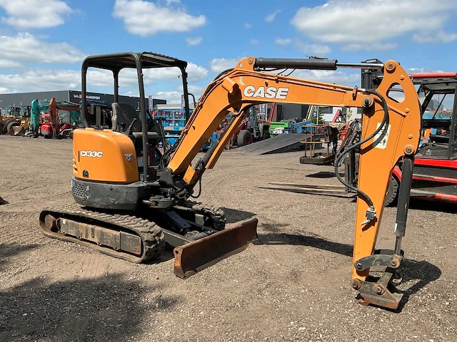2019 case cx33c minigraafmachine - afbeelding 23 van  25