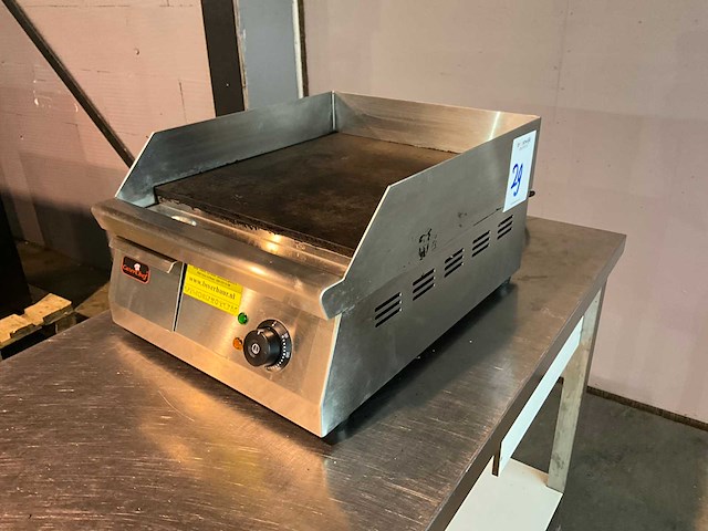 2019 cater chef gh-400 bakplaat - afbeelding 3 van  5