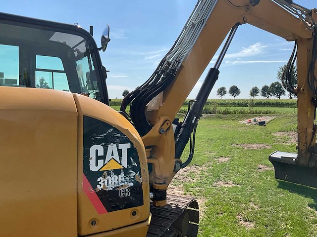 2019 caterpillar 308e2 cr midigraafmachine - afbeelding 18 van  46