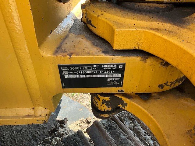 2019 caterpillar 308e2 cr midigraafmachine - afbeelding 20 van  46