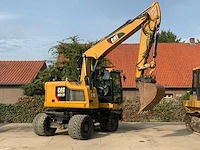 2019 caterpillar m317f banden graafmachine - afbeelding 2 van  44