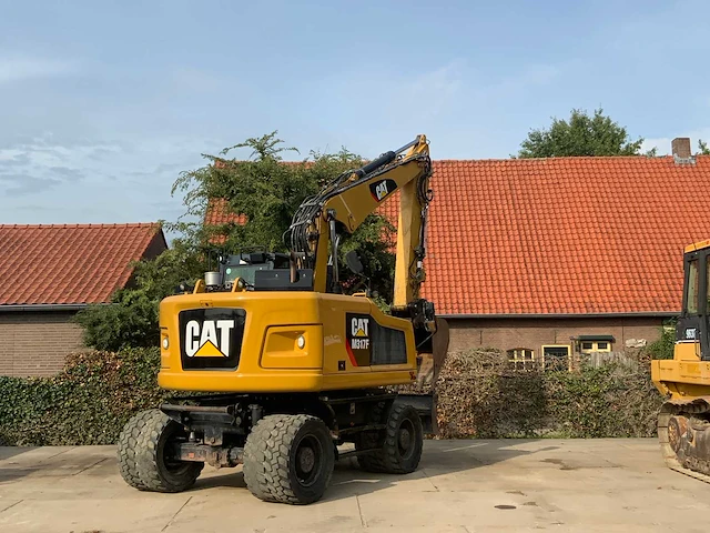 2019 caterpillar m317f banden graafmachine - afbeelding 6 van  44