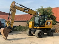 2019 caterpillar m317f banden graafmachine - afbeelding 1 van  44