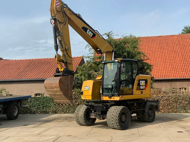 2019 caterpillar m317f banden graafmachine - afbeelding 41 van  44