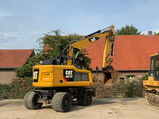 2019 caterpillar m317f banden graafmachine - afbeelding 4 van  44