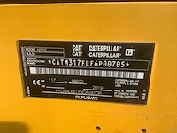 2019 caterpillar m317f banden graafmachine - afbeelding 5 van  44