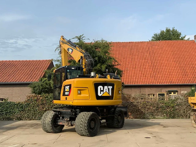 2019 caterpillar m317f banden graafmachine - afbeelding 7 van  44
