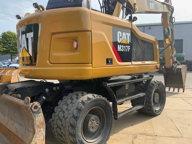 2019 caterpillar m317f banden graafmachine - afbeelding 11 van  44