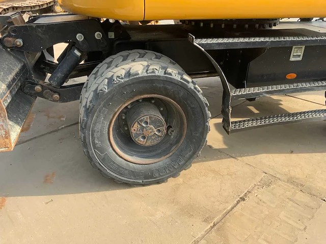 2019 caterpillar m317f banden graafmachine - afbeelding 15 van  44
