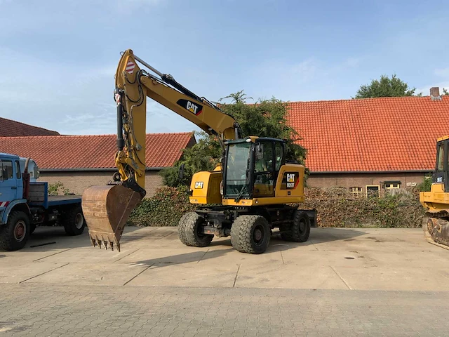 2019 caterpillar m317f banden graafmachine - afbeelding 12 van  44