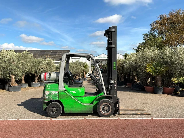 2019 cesab/toyota m325g vorkheftruck - afbeelding 1 van  21