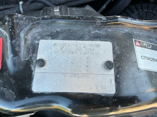 2019 citroen jumper 35 2.0 hdi l4 koelwagen - afbeelding 44 van  47