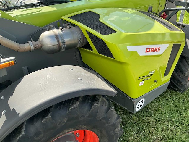 2019 claas scorpion 746 verreiker - afbeelding 24 van  43