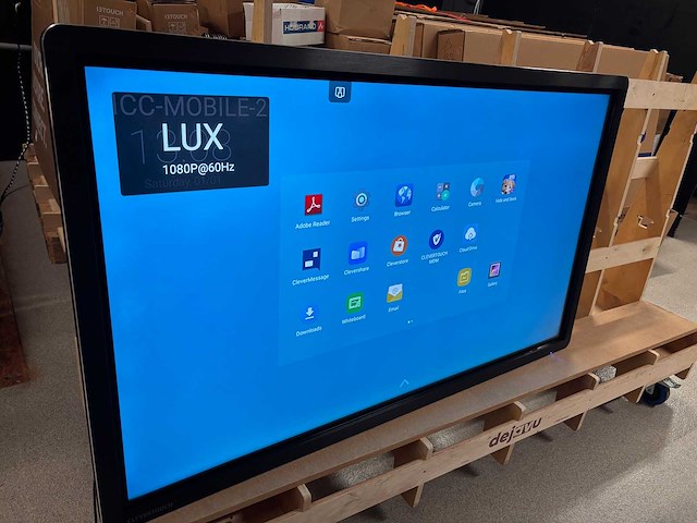2019 clevertouch plus 5th gen interactive touchscreen 65” - afbeelding 1 van  2
