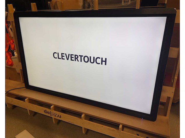 2019 clevertouch plus 5th gen interactive touchscreen 65" - afbeelding 1 van  1