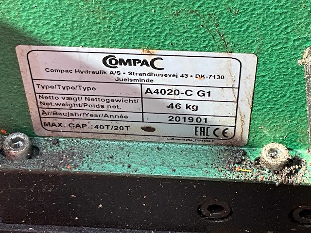2019 compac a4020c g1 garagekrik - afbeelding 9 van  9