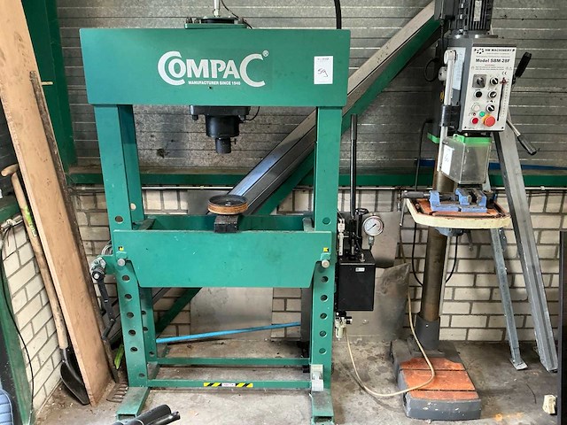 2019 compac hp40g2 hydraulische pers - afbeelding 2 van  9