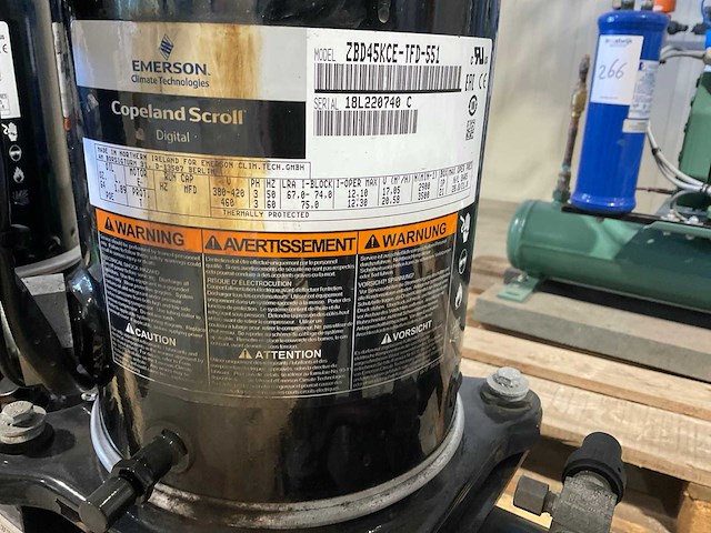 2019 copeland koelcompressor - afbeelding 6 van  7
