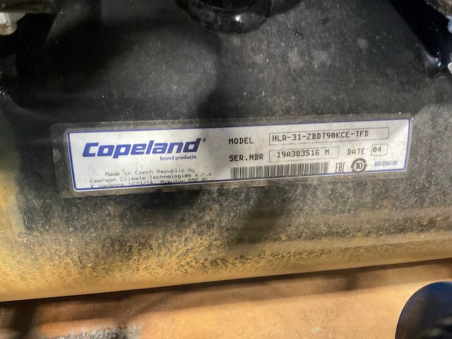 2019 copeland koelcompressor - afbeelding 7 van  7