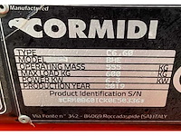 2019 cormidi c6.60 bhe compacte rupsdumper / mini rupsdumper - afbeelding 7 van  15