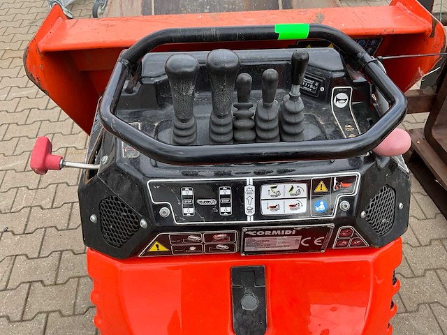 2019 cormidi c6.60 bhe compacte rupsdumper / mini rupsdumper - afbeelding 16 van  18