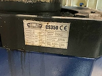 2019 cowley cs350 cirkelzaagmachine metaal - afbeelding 7 van  8