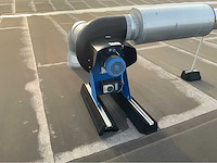 2019 demag / masévon - 4-delige afzuiginstallatie met hijsframe voorzien van 2 x demag dc com 5-500 kg kettingtakels - afbeelding 5 van  16