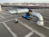 2019 demag / masévon - 4-delige afzuiginstallatie met hijsframe voorzien van 2 x demag dc com 5-500 kg kettingtakels - afbeelding 7 van  16