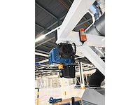 2019 demag / masévon - 4-delige afzuiginstallatie met hijsframe voorzien van 2 x demag dc com 5-500 kg kettingtakels - afbeelding 11 van  16