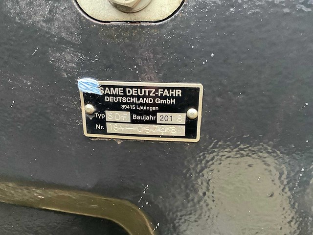 2019 deutz-fahr agrotron 6175.4 ttv vario vierwielaangedreven landbouwtractor - afbeelding 10 van  51