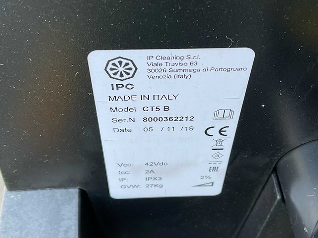 2019 dibo ct5-b28 schrobmachine - afbeelding 6 van  14