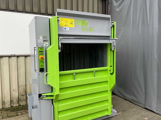 2019 dixi 60sh afvalpers / kartonpers verticale balenpers - afbeelding 3 van  21