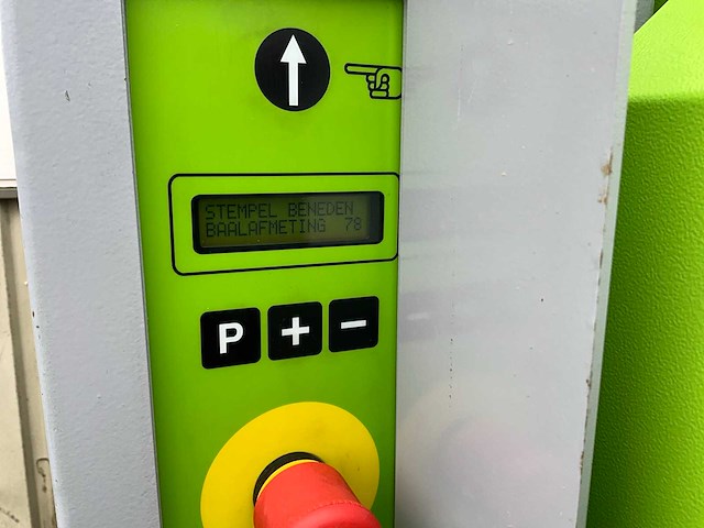 2019 dixi 60sh afvalpers / kartonpers verticale balenpers - afbeelding 20 van  21