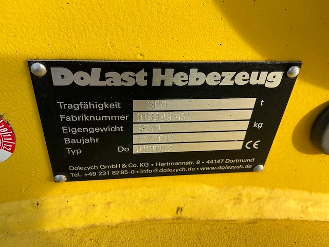 2019 dolast 300t evenaar overige hijs- en heftechniek - afbeelding 18 van  33