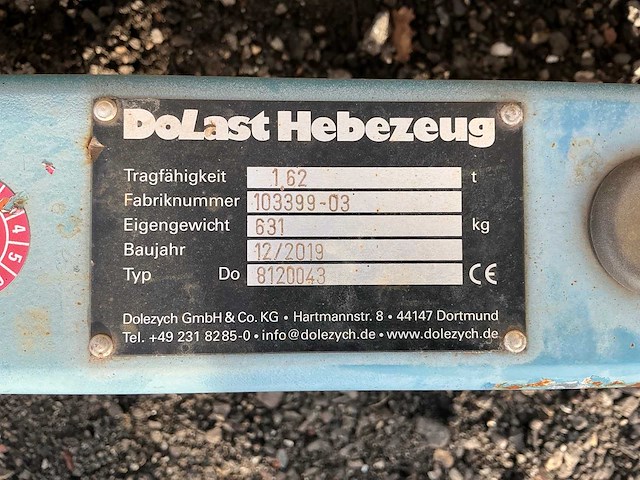 2019 dolast 300t evenaar overige hijs- en heftechniek - afbeelding 20 van  33