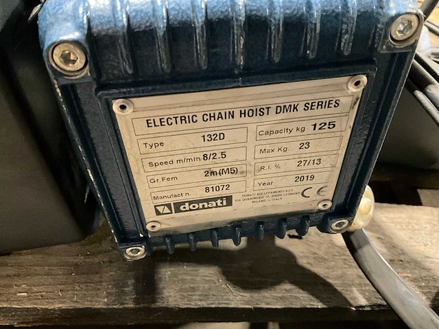 2019 donati 132d kettingtakel - afbeelding 5 van  5