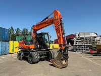 2019 doosan dx170w banden graafmachine