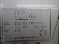 2019 dts bend screen rvs doorvalzeef - afbeelding 6 van  6