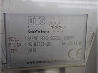 2019 dts bend screen rvs doorvalzeef - afbeelding 2 van  2