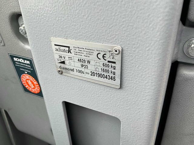 2019 dulevo r025 schoonmaakapparaat - afbeelding 7 van  15