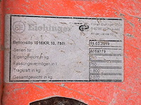 2019 eichinger 1016h.10 betonkubel - afbeelding 6 van  6