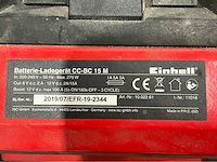 2019 einhell cc-bc 15m acculader - afbeelding 4 van  4