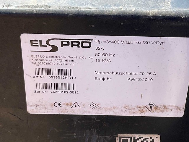 2019 elspro verrijdbare omvormer - afbeelding 7 van  7