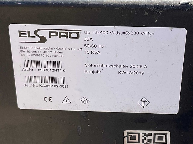 2019 elspro verrijdbare omvormer - afbeelding 7 van  7